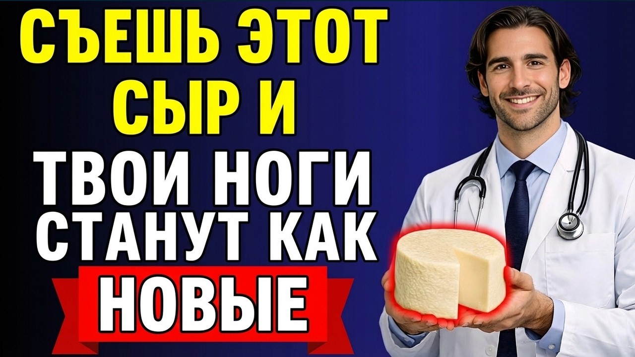 СЫР, который помогает обратить вспять мышечную СЛАБОСТЬ после 60 лет