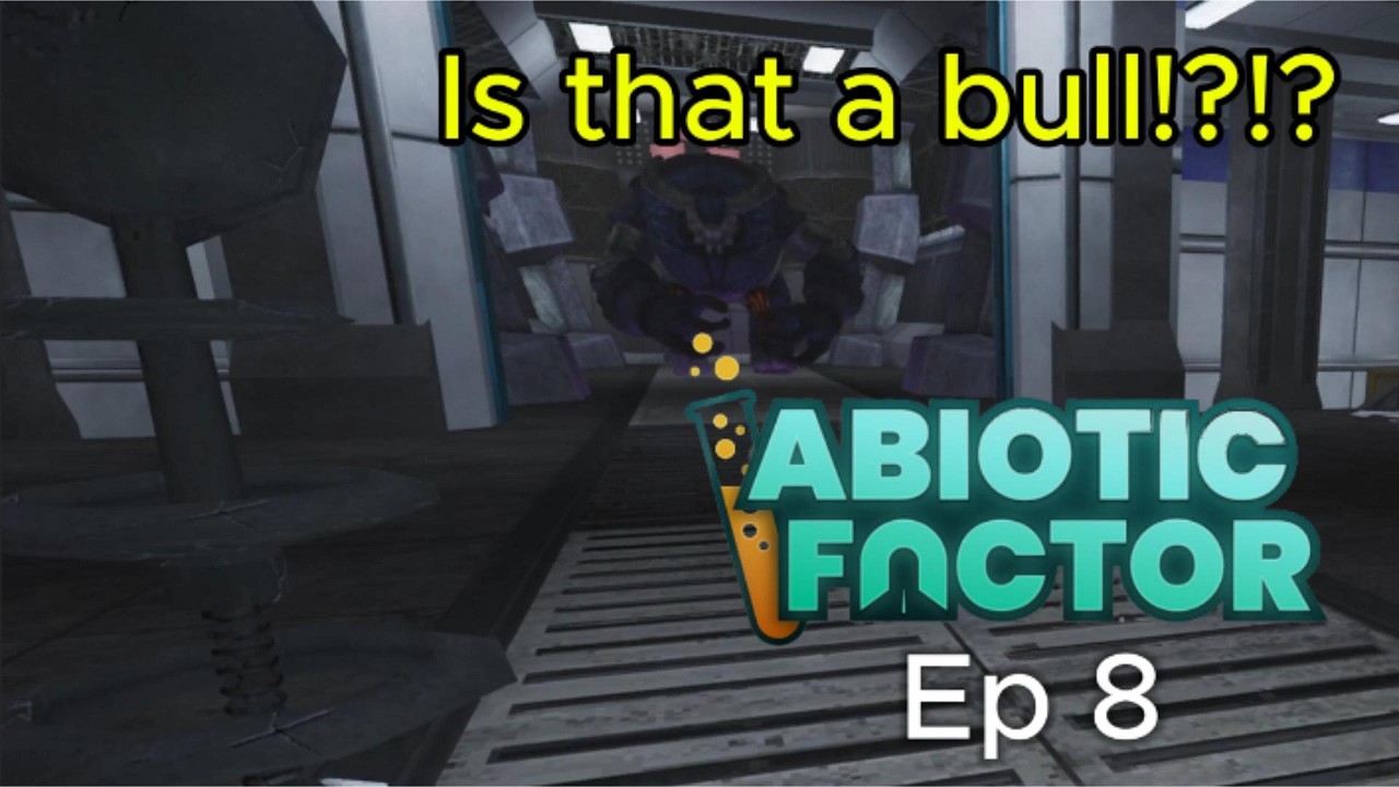 we found the BULL!!!! and explore lava land- abiotic Factor Ep 8
