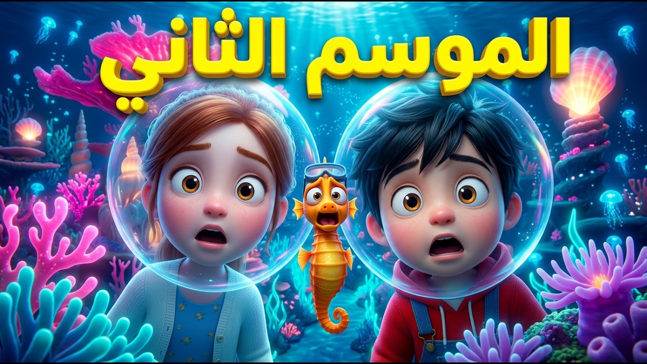 غرقنا في المحيط السحري!! 😱 كيف تنفسنا تحت الماء؟ | تميم ورويدا