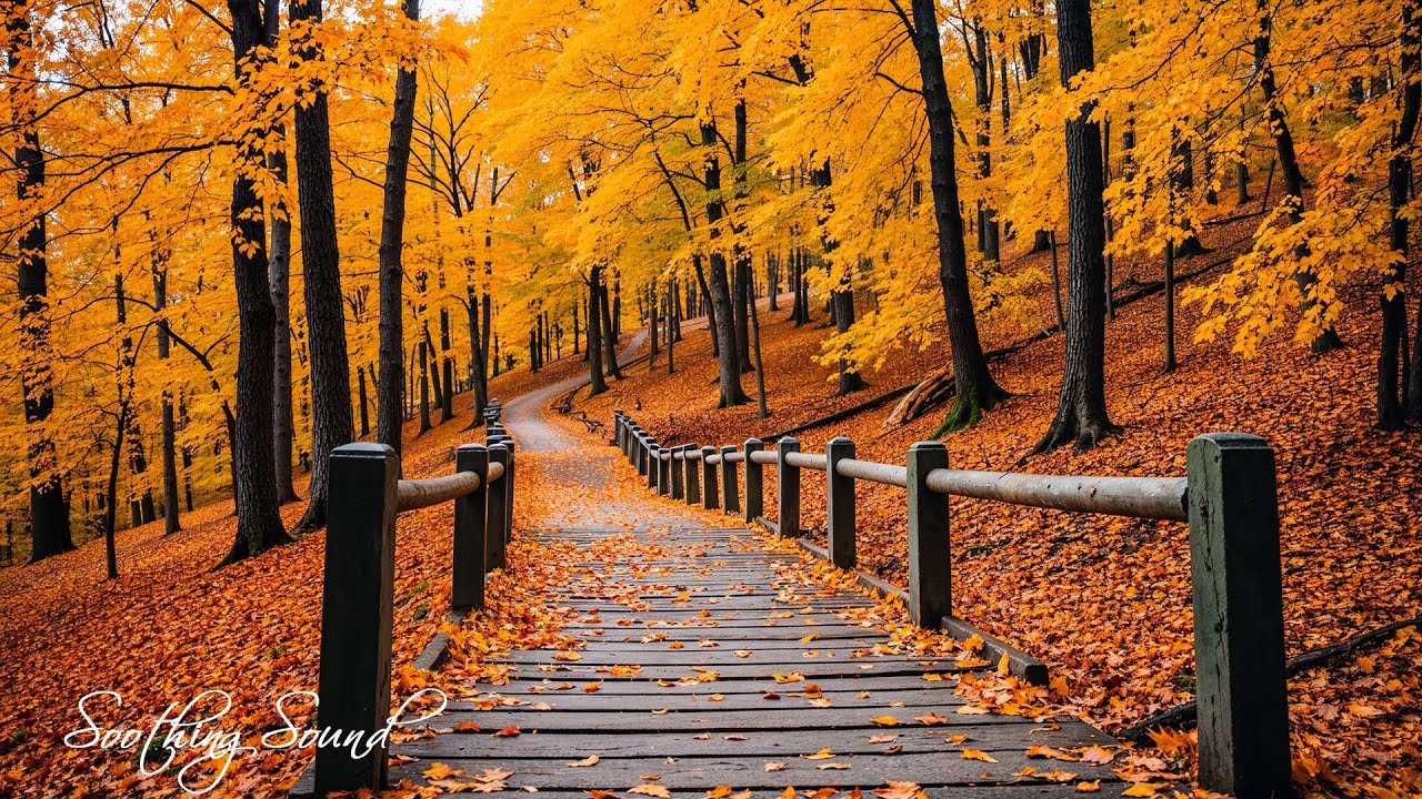 Relax and Enjoy 🍁 Autumn Melodies for Stress Relief & Healing
