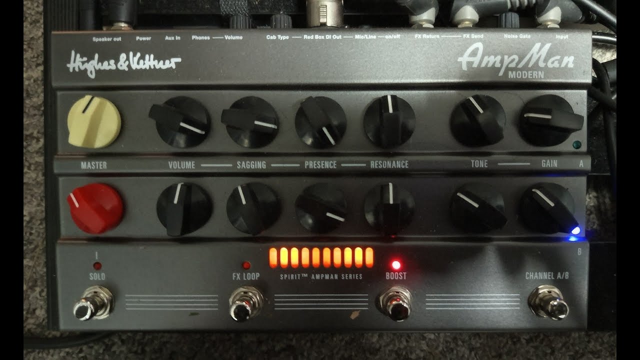 Hughes & Kettner Spirit AmpMan Modern - Microphone or Line out