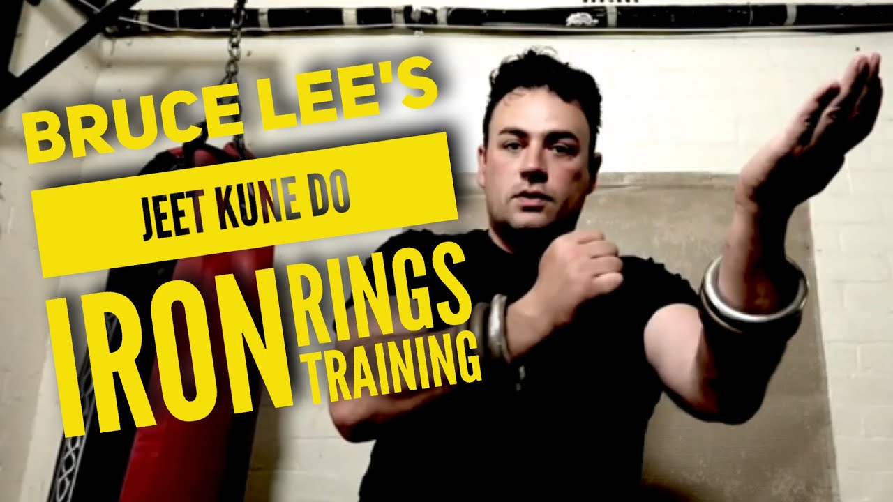 Bruce Lee's Jeet Kune Do Training  - Iron Rings Tutorial - JKD Wooden Dummy