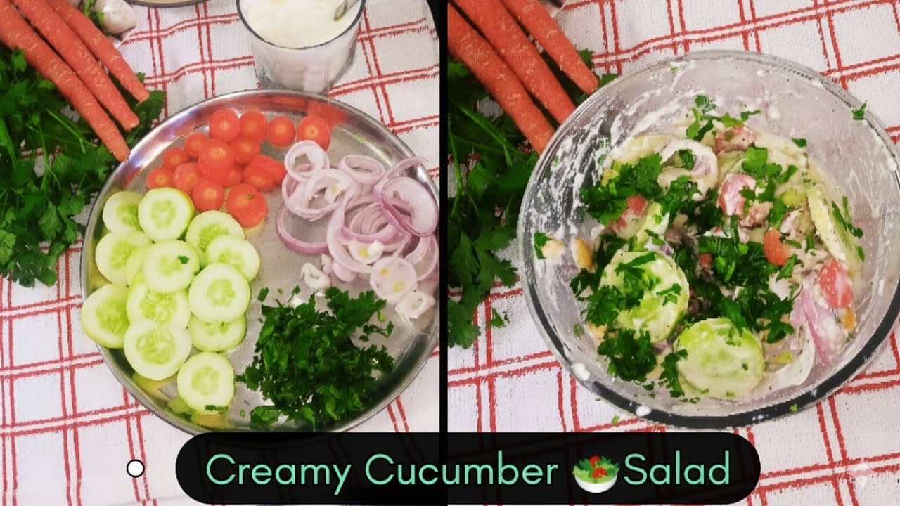 How to make cucumber salad |  इस साल की सबसे ज्यादा देखी जाने वाली Salad Recipe 📈
