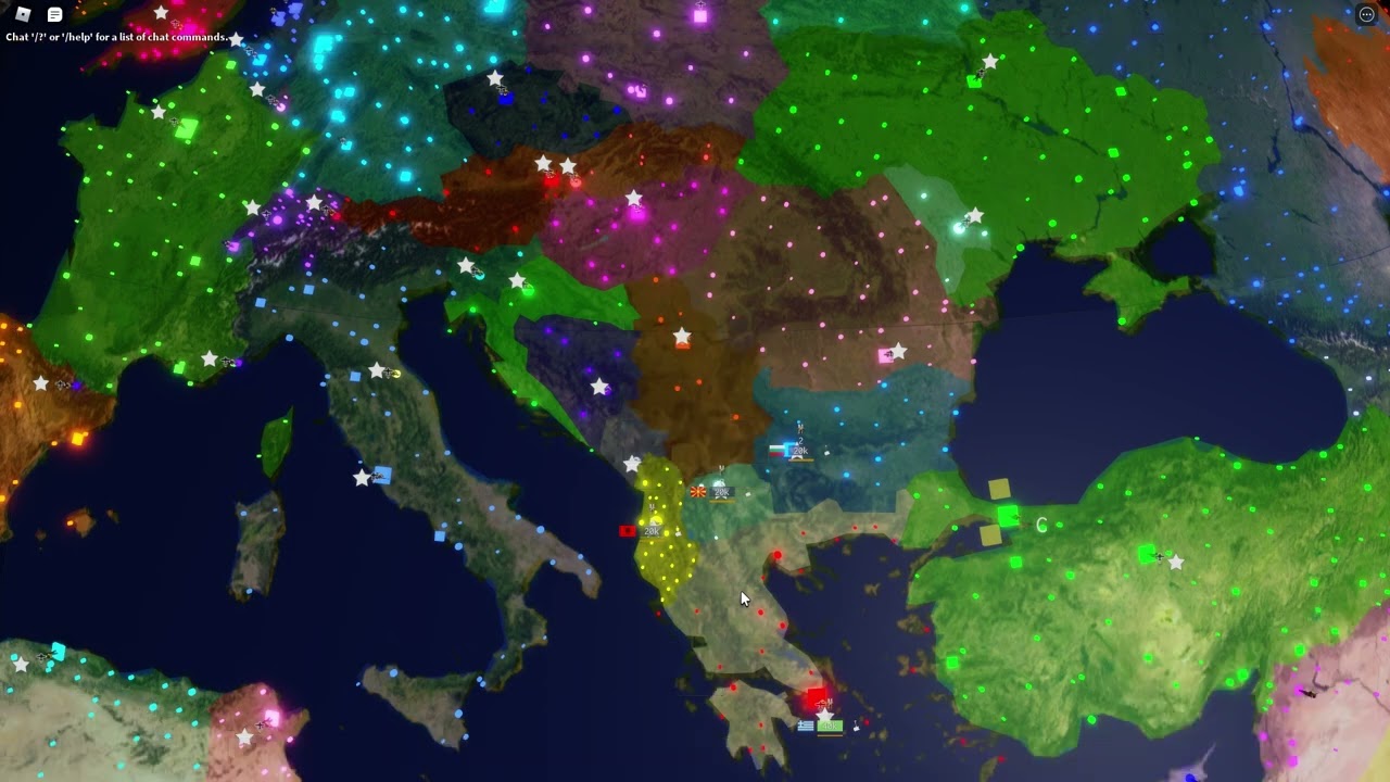 How to play as the Balkans (Rise of nations Roblox)