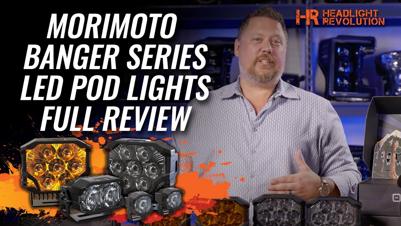 Morimoto Banger LED Off-Road Pod Light Review - 1Banger, 2Banger, & BigBanger