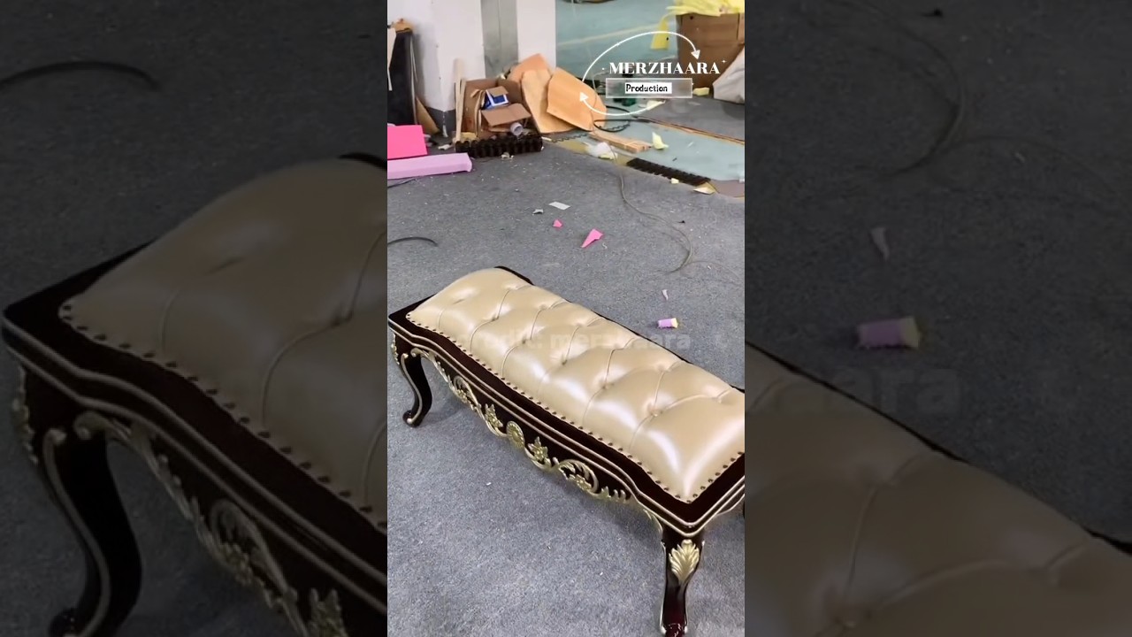 Tutorial membuat sofa dari barang bekas 