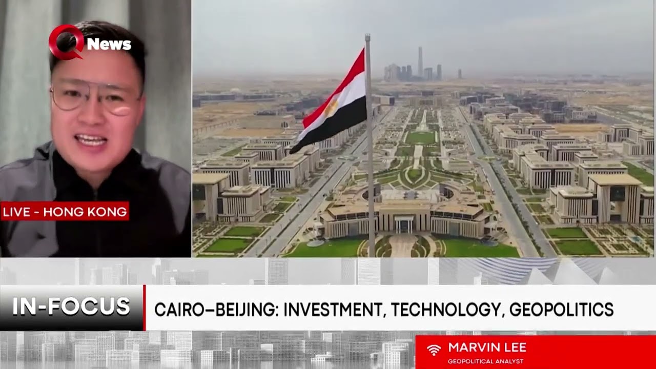 Egypt is vital to China, as it controls Suez Canal, links Africa with Asia: Marvin Lee