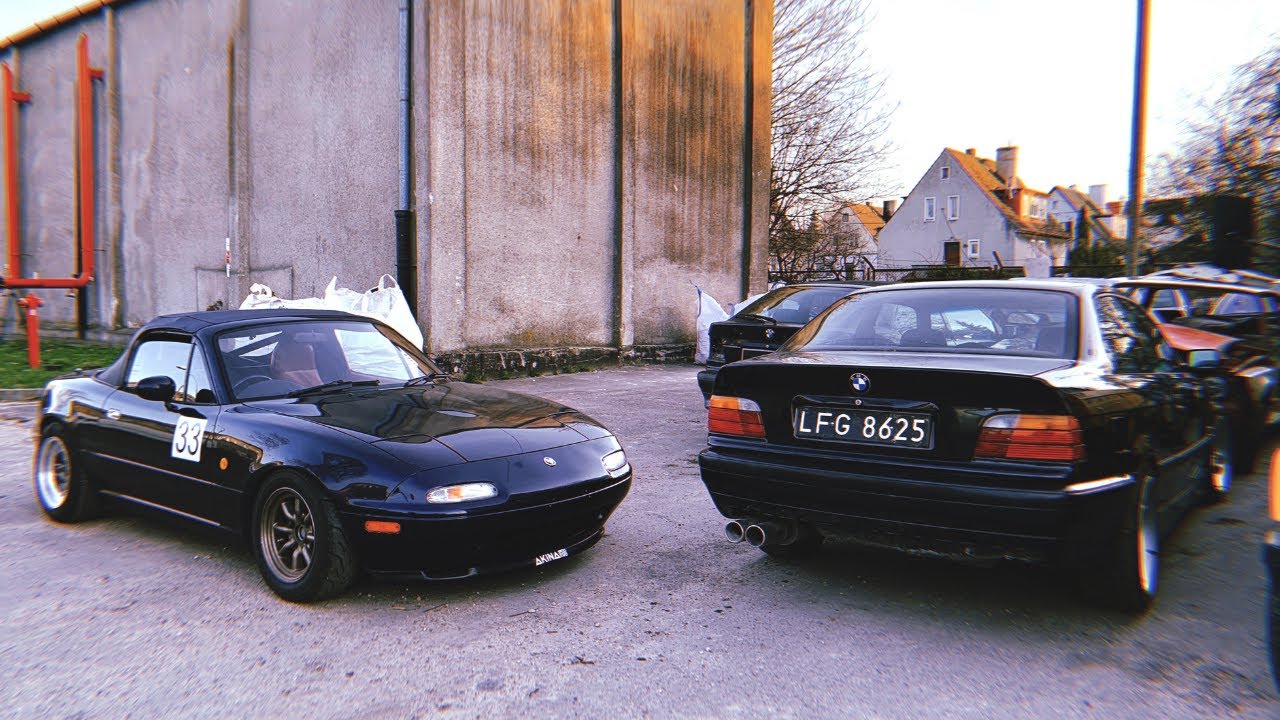 Przegląd śmietnik&oacute;w NOWY GRUZ, STARY GRUZ, BARDZO STARY GRUZ I MIATA (E21 E30 E36 E46 MX5)