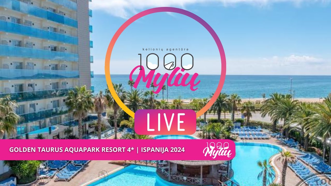 GOLDEN TAURUS AQUAPARK RESORT 4* | ISPANIJA 2024