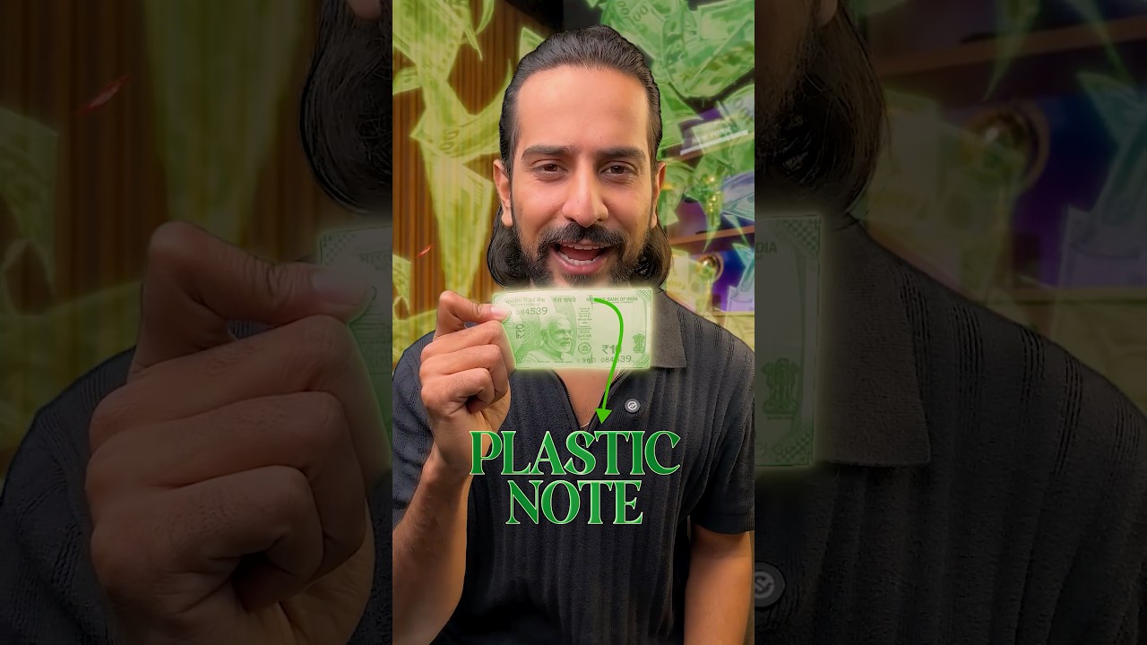 Plastic notes coming up in India? 🤑🇮🇳#india #modi #news #currentaffairs #rbi
