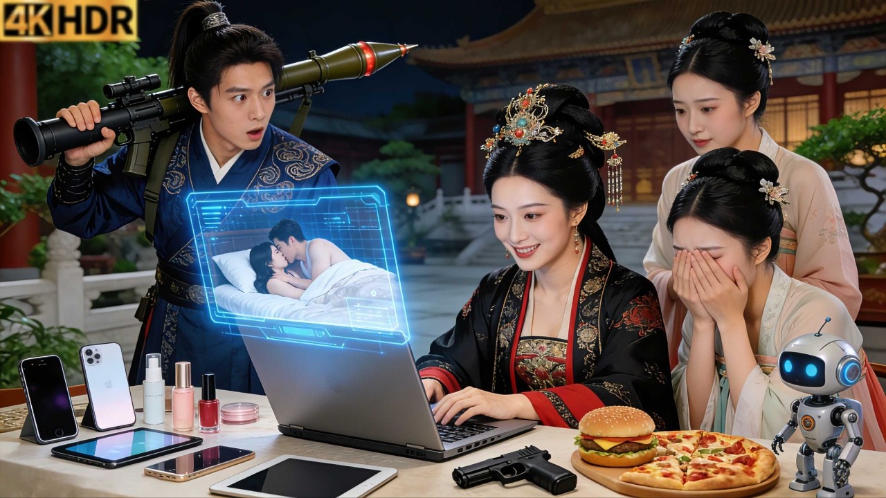 Poor Delivery Guy Gets Time-Travel Power, Conquers Female Tyrant With Modern Goods, Rules That Era!