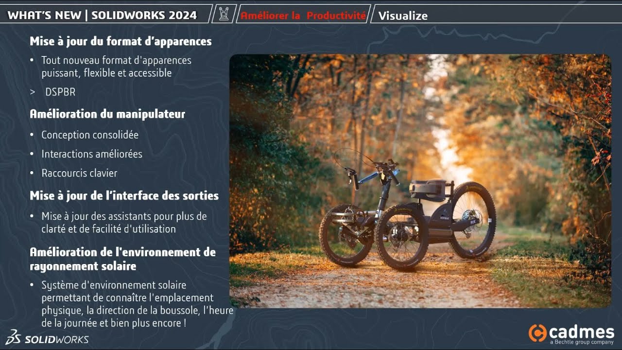 Visualize - Nouveautés SOLIDWORKS 2024