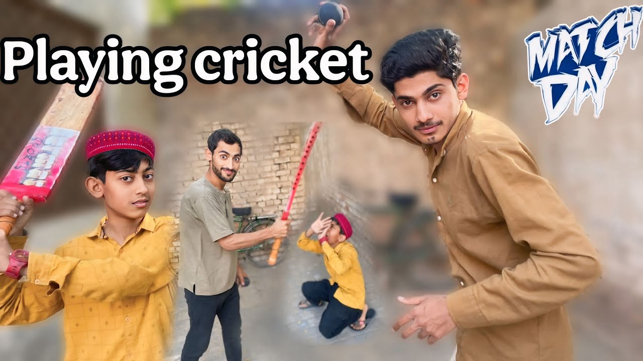 TODAY PLAY CRICKET 🏏 MATCH 😂 || CHALLENGE 😡 MATCH