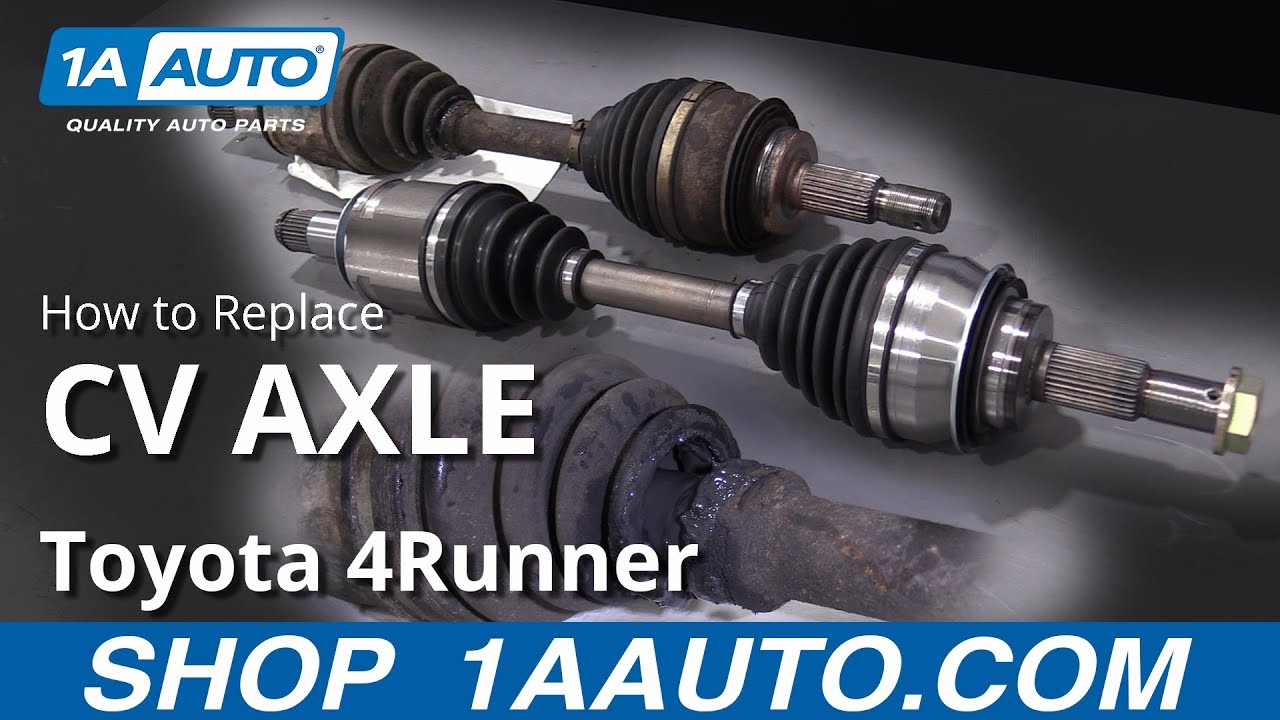 How to Replace Front CV Axle 03-09 Toyota 4Runner