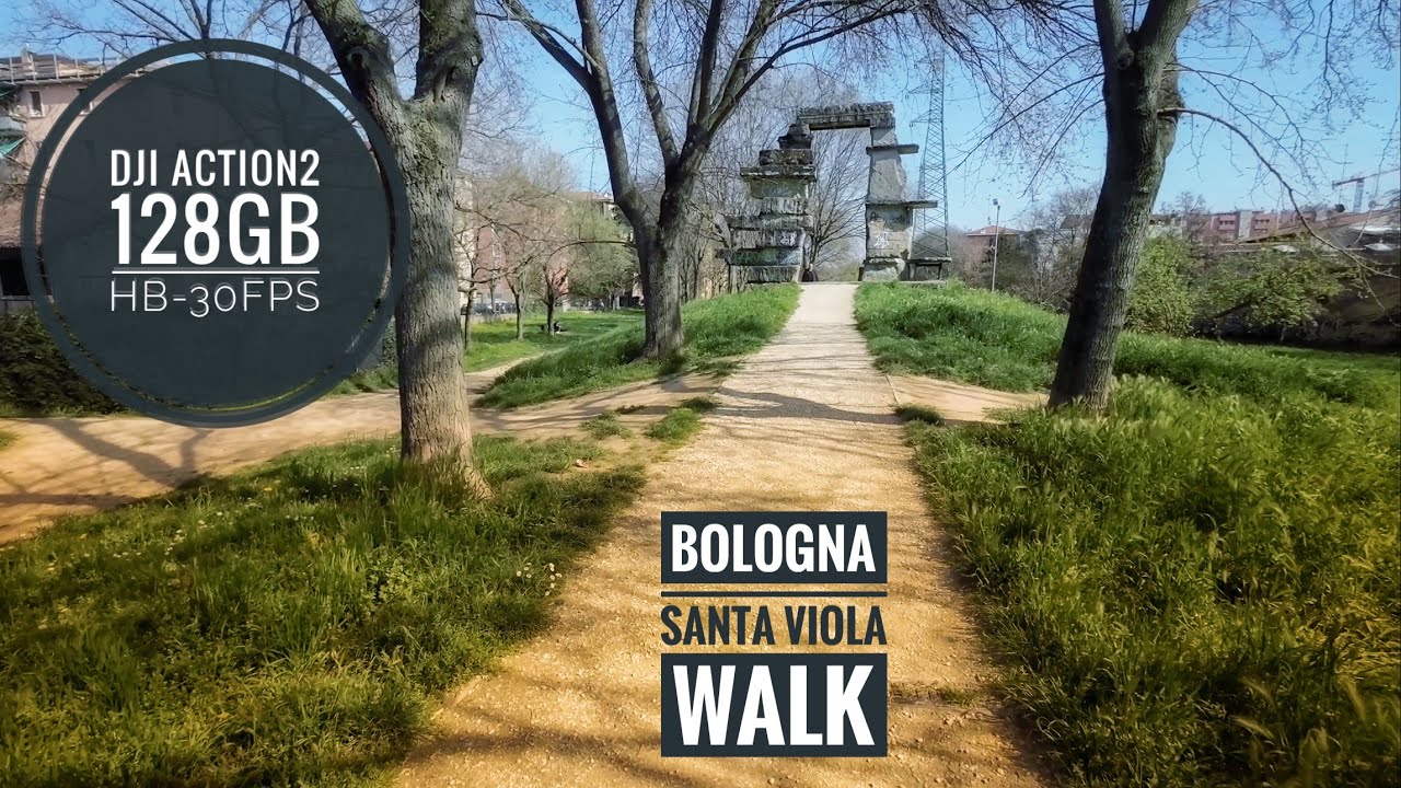 [4K][HB][30fps] DJI Action 2 (v2024) - Bologna - Santa Viola walk