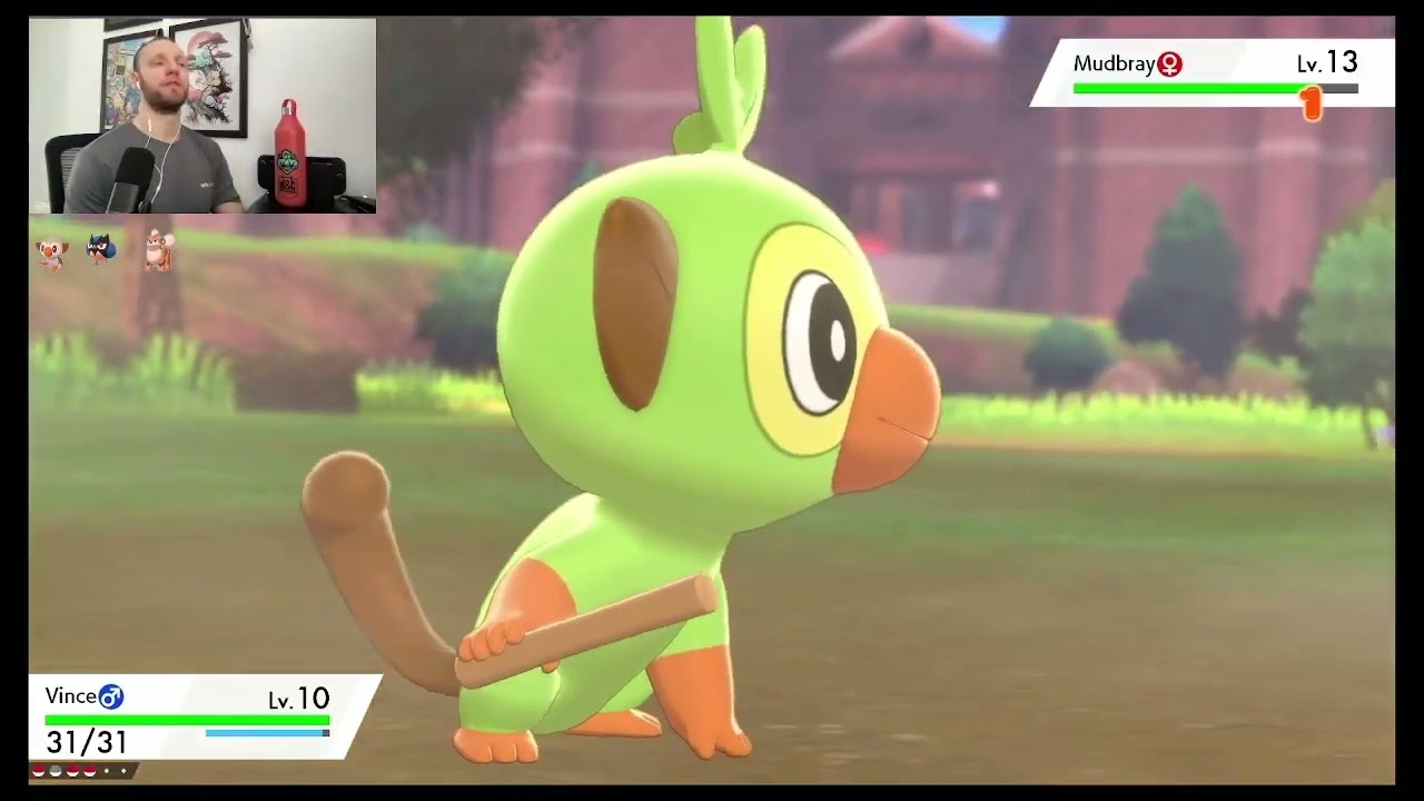 Getting throguh the wild area again and beating up our rival - Pokemon Shield Nuzlocke