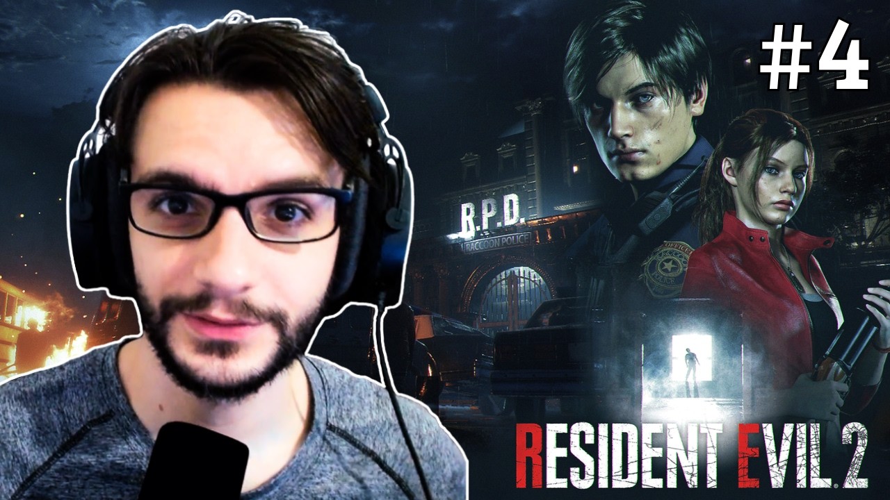RESIDENT EVIL 2 REMAKE - GAMEPLAY COMPLETA PARTE 4