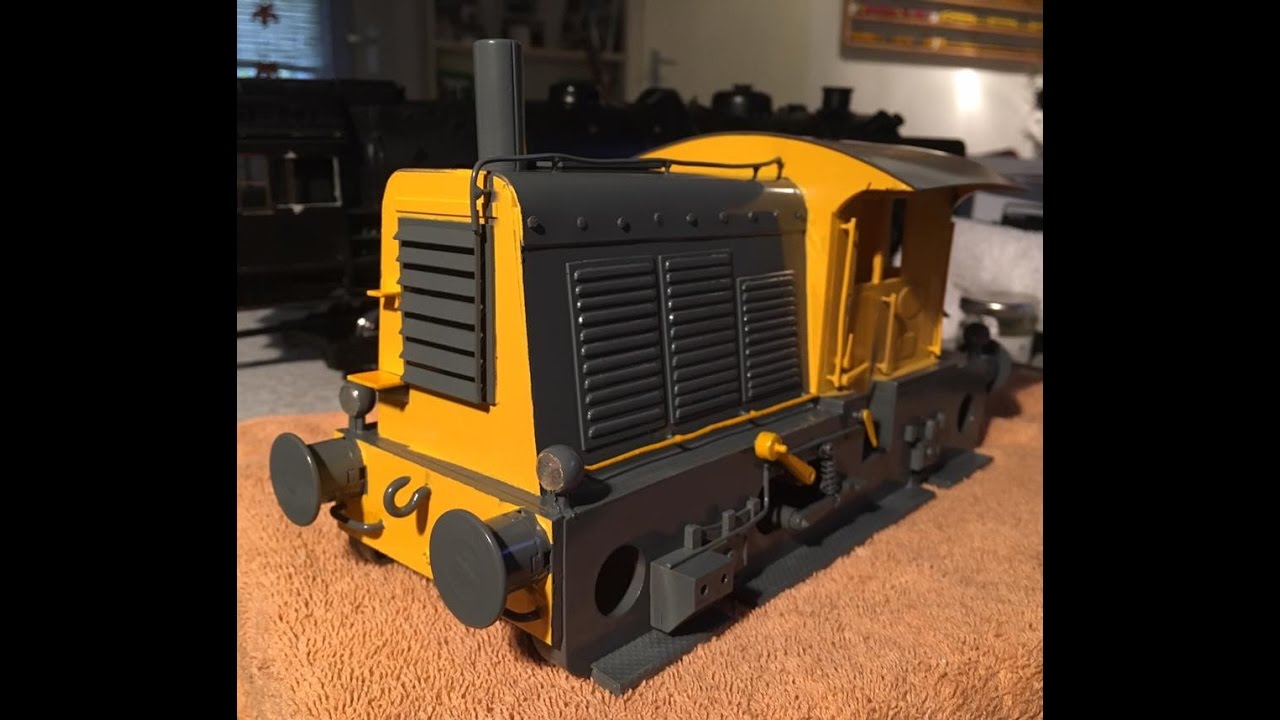 Custom scratch build 1:25,6 locomotive NS SIK (G scale) LGB
