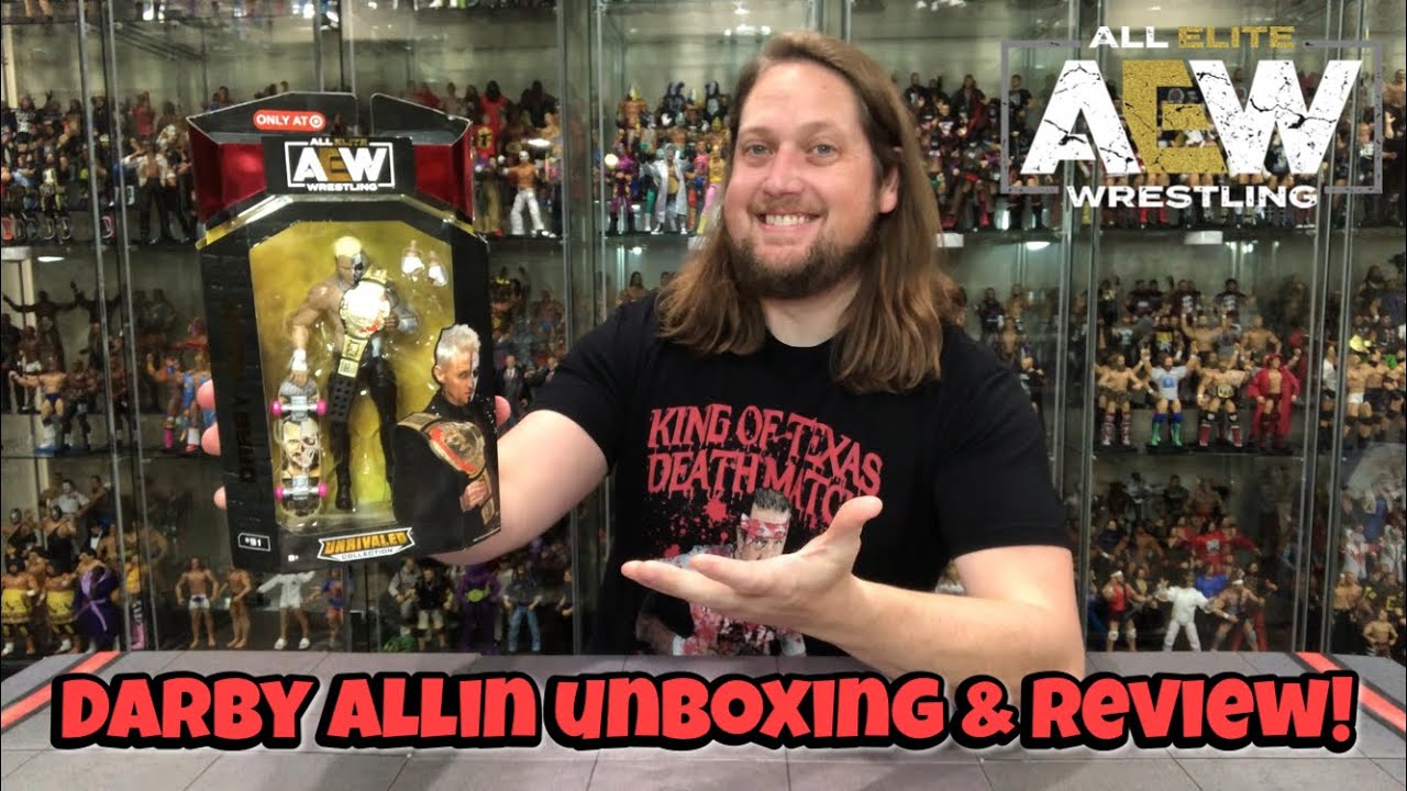Darby Allin AEW Unrivaled Target Exclusive Unboxing & Review!