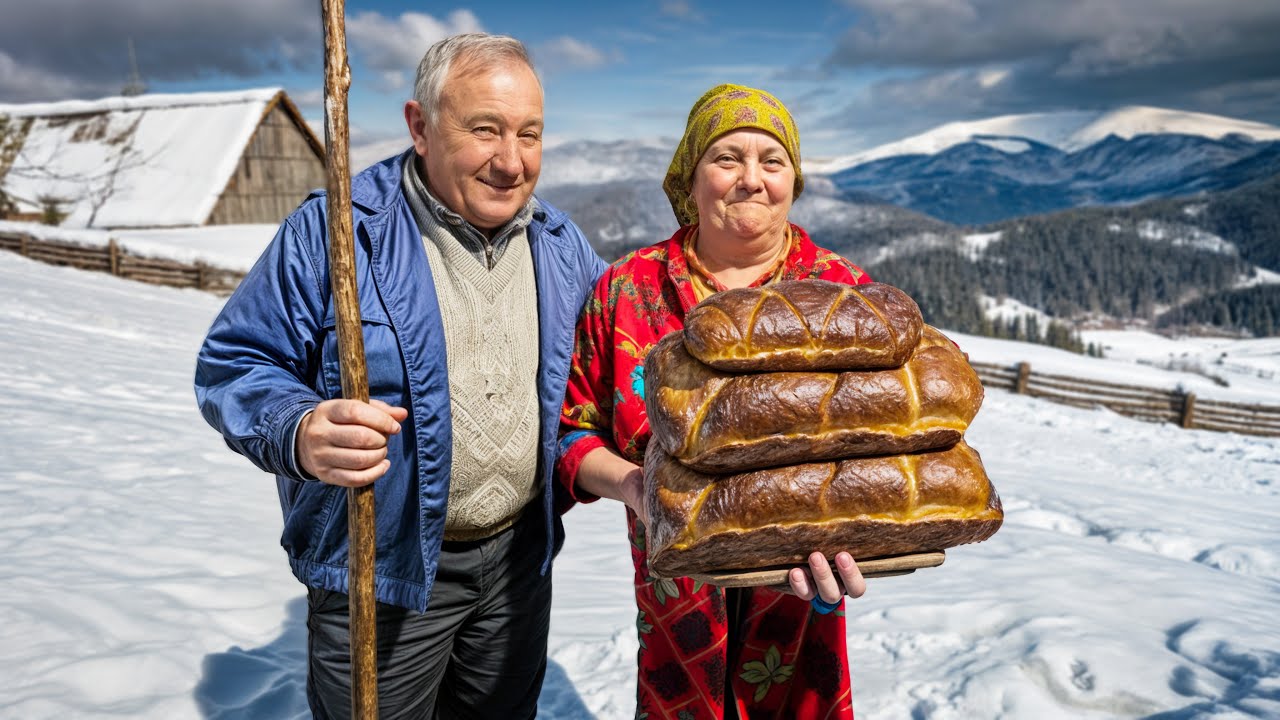 ANCIENT Bread Making: THOUSAND-YEAR-OLD Recipe from a SOLITARY Mountain Life