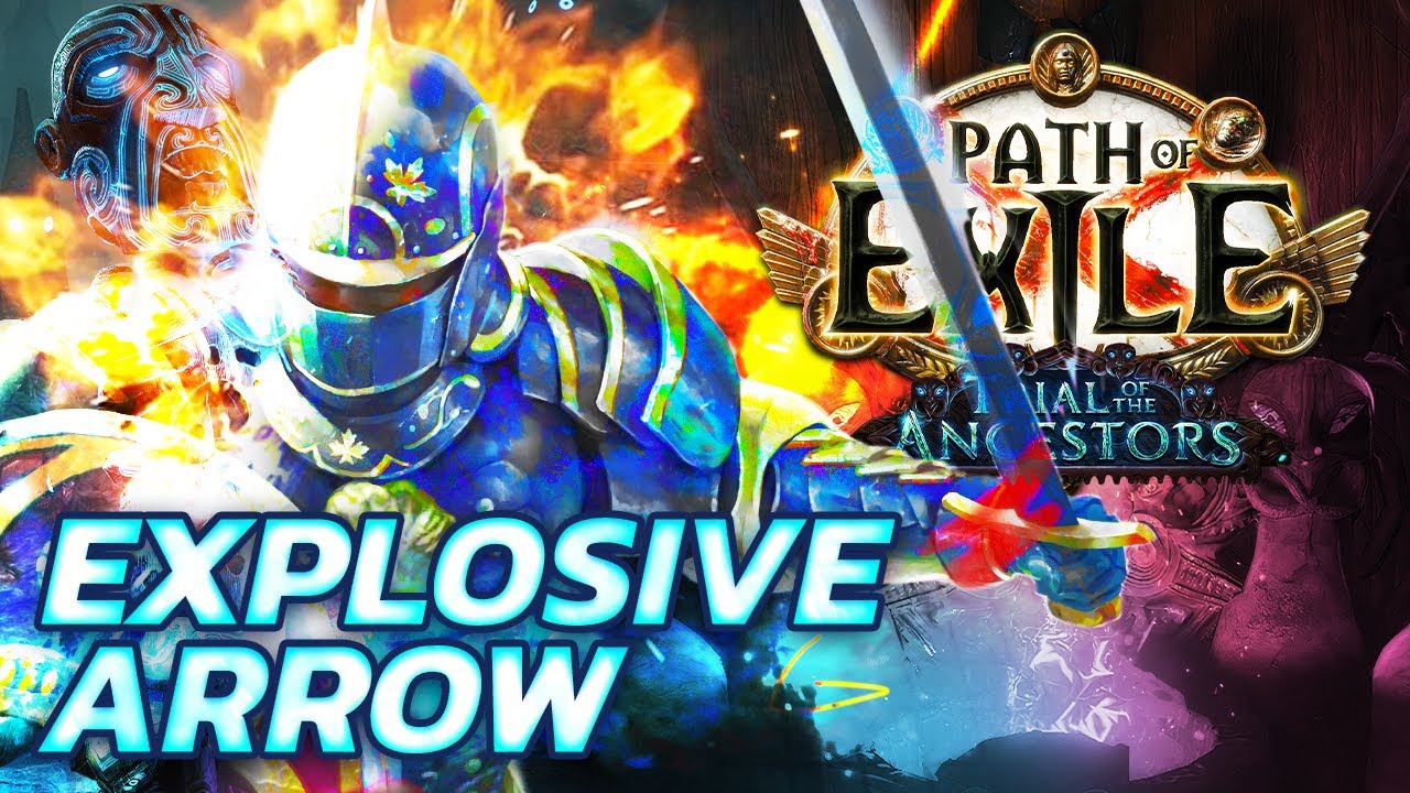 My FAVOURITE League Starter!! - Explosive Arrow Champion [PoE 3.22]
