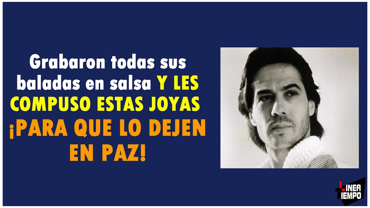 LUIS ÁNGEL, EL BALADISTA MÁS GRABADO POR LOS SONEROS QUE LES COMPUSO PARA QUE DEJEN SUS TEMAS EN PAZ