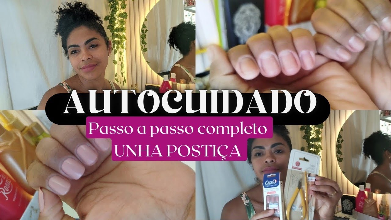 UNHA POSTIÇA PASSO A PASSO COMPLETO 