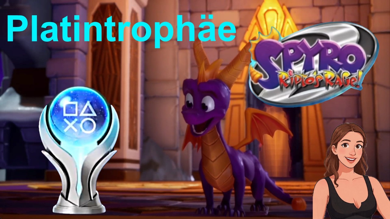 Spyro 2 Ripto's Rage Platintrophäe