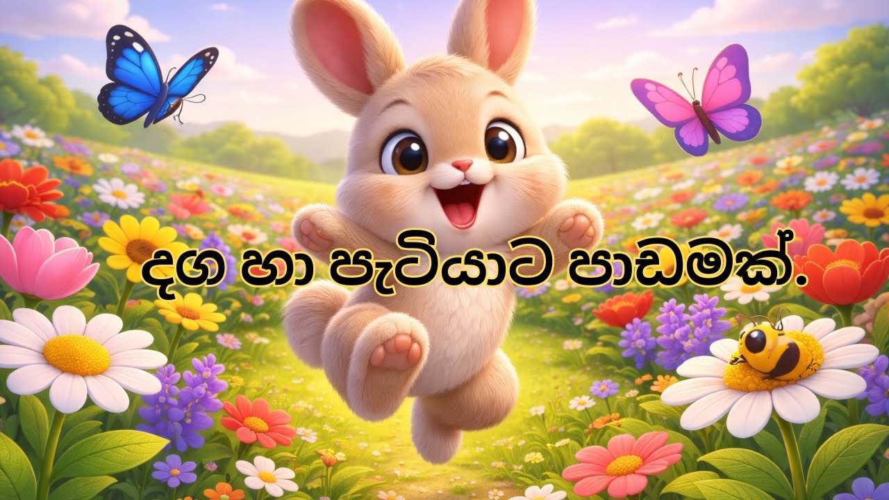 දග හා පැටියාට පාඩමක්.|cartoon animation