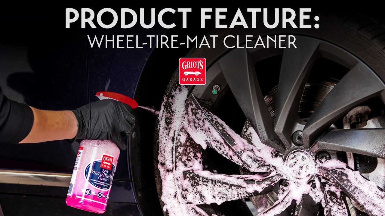 Wheel-Tire-Mat Cleaner