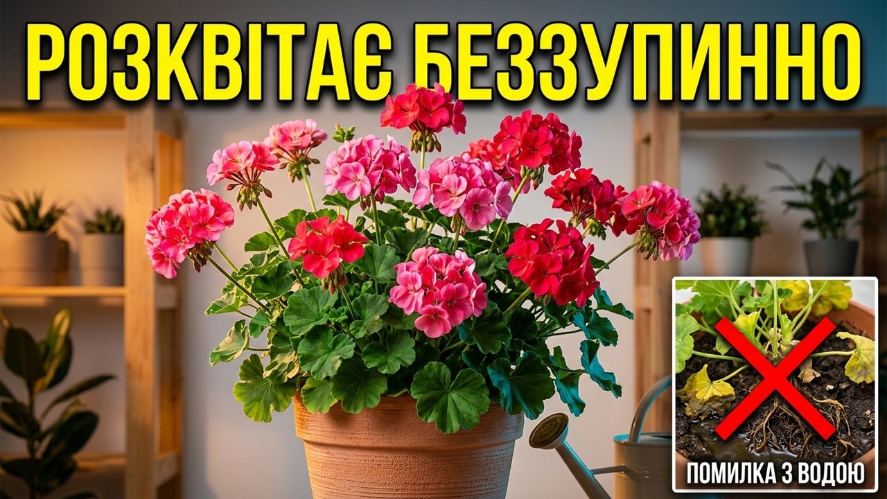 10 фатальних помилок у вирощуванні пеларгоній 
