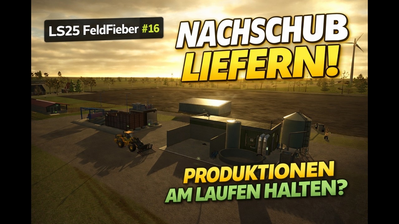 LS25 FeldFieber #16 – Nachschub liefern für unsere Produktionen🚜📦