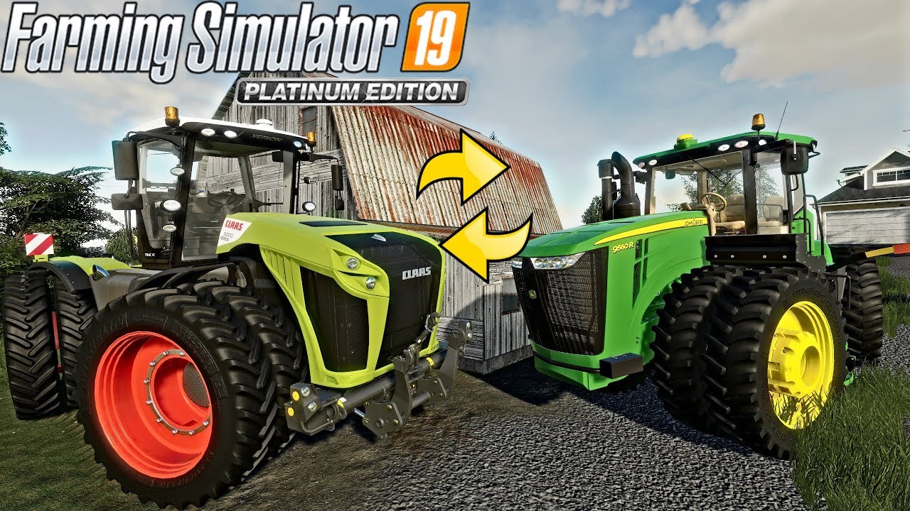 LONE OAK FS19! Replacing Every John Deere With Claas!