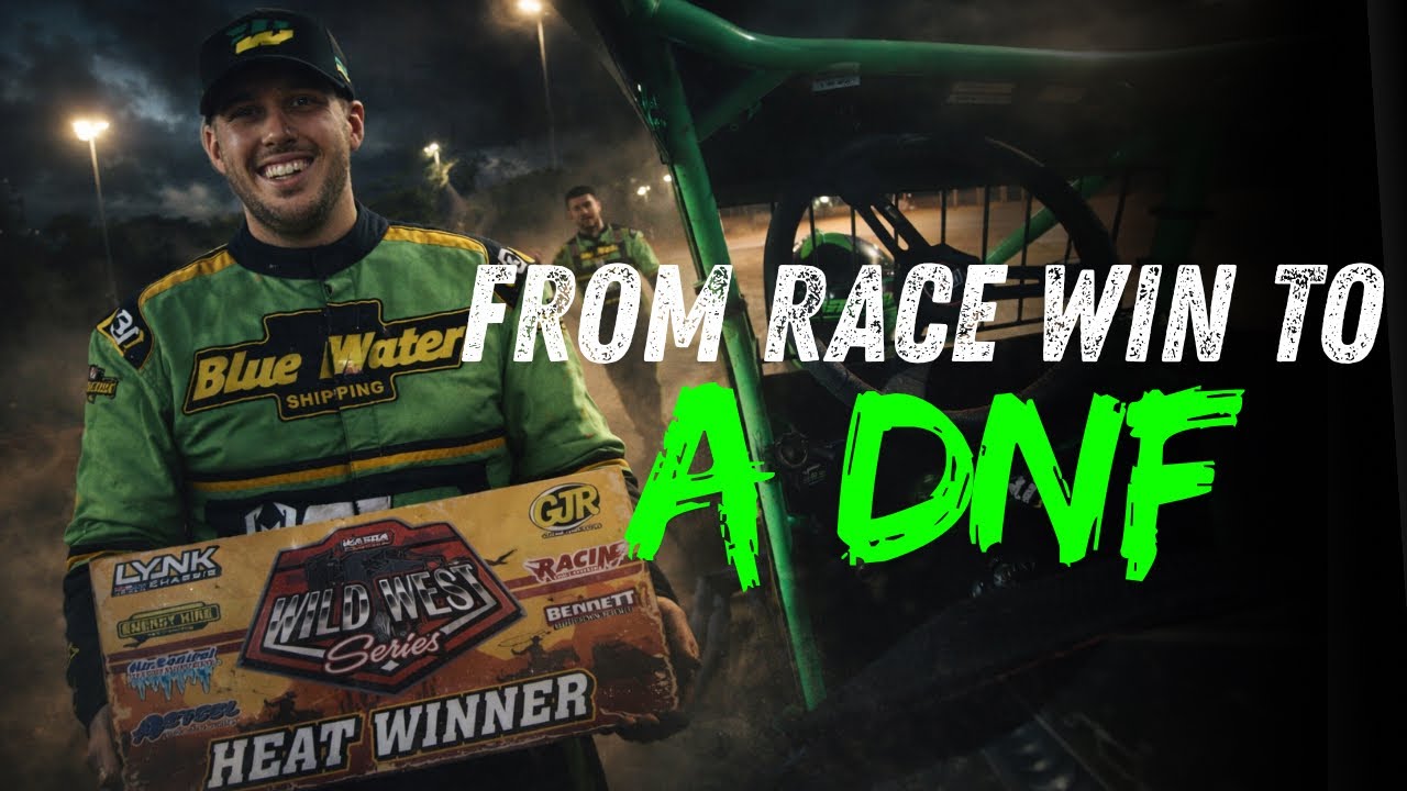 FROM A RACE WIN TO A DNF AT ALBANY SPEEDWAY