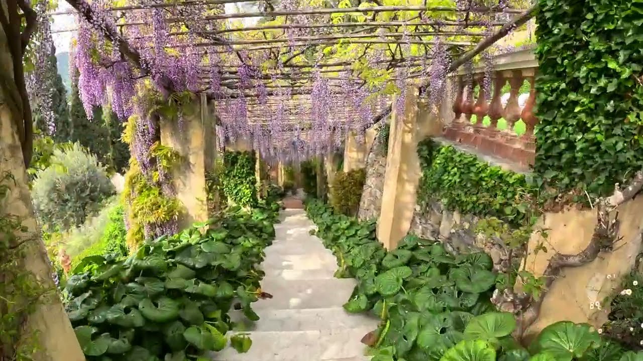 Visita ai giardini Villa della Pergola