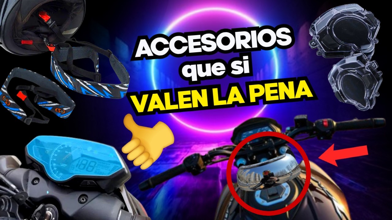 😱 TOP 5 Accesorios para Moto que NADIE usa y son GENIALES ( Parte 1 )