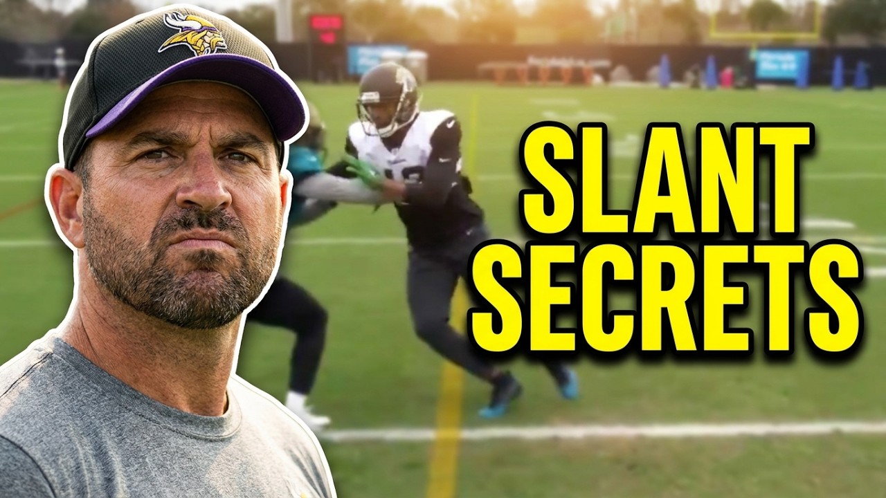 Minnesota Vikings Assistant WR Coach Tony Sorrentino - Slant vs Press/Cloud Coverage
