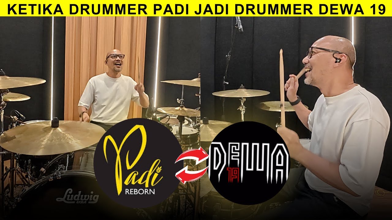 KETIKA YOYO PADI JADI DRUMMER DEWA 19