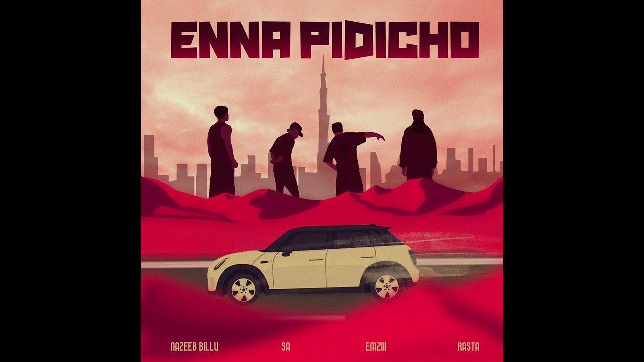 ENNA PIDICHO | Nazeeb Billu, SA  , Emziii & Rasta (Official Audio)