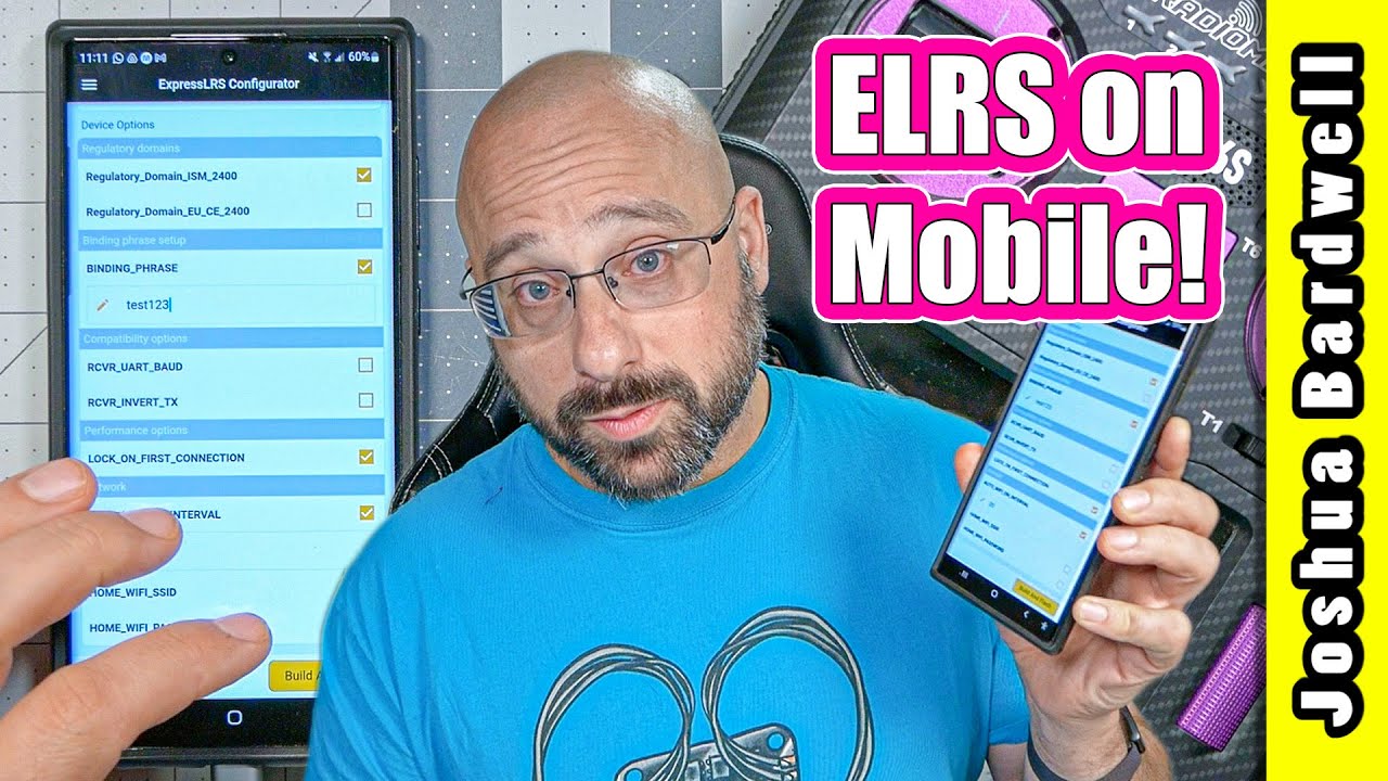 Now you can flash ExpressLRS from a smart phone!