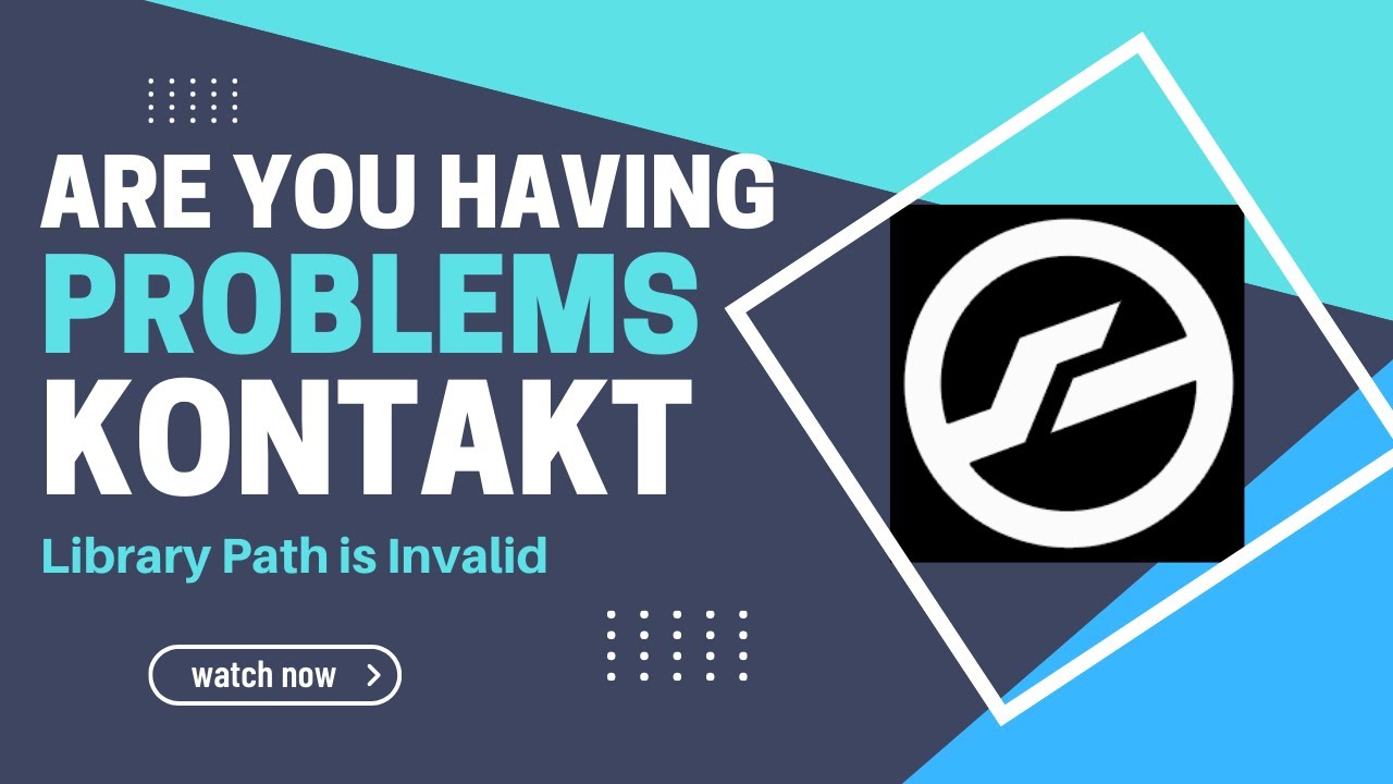 Проблемы с Kontakt? Неверный путь к библиотеке (исправьте содержимое Native Access)