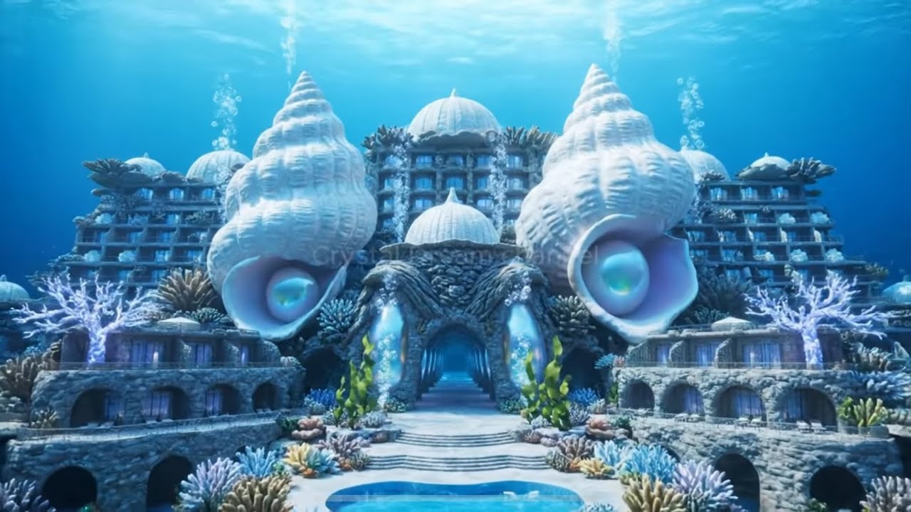 海底に眠る幻のホテルに宿泊してみた【AI幻想ホテル-part2】｜🐚 Stayed at the Phantom Hotel Sleeping Beneath the Sea【AI Hotel】
