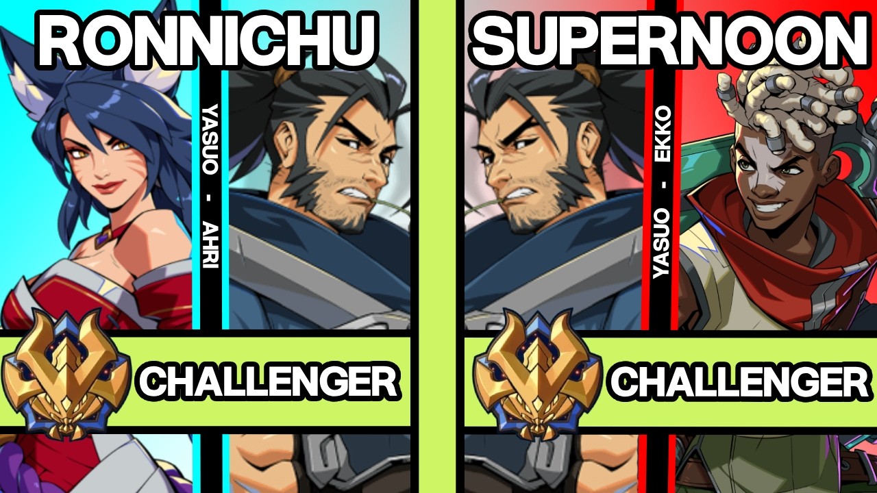 2XKO ▰ SUPERNOON (Yasuo-Ekko) vs RONNICHU (Yasuo-Ahri) ▰ 2XKO Pro Replays