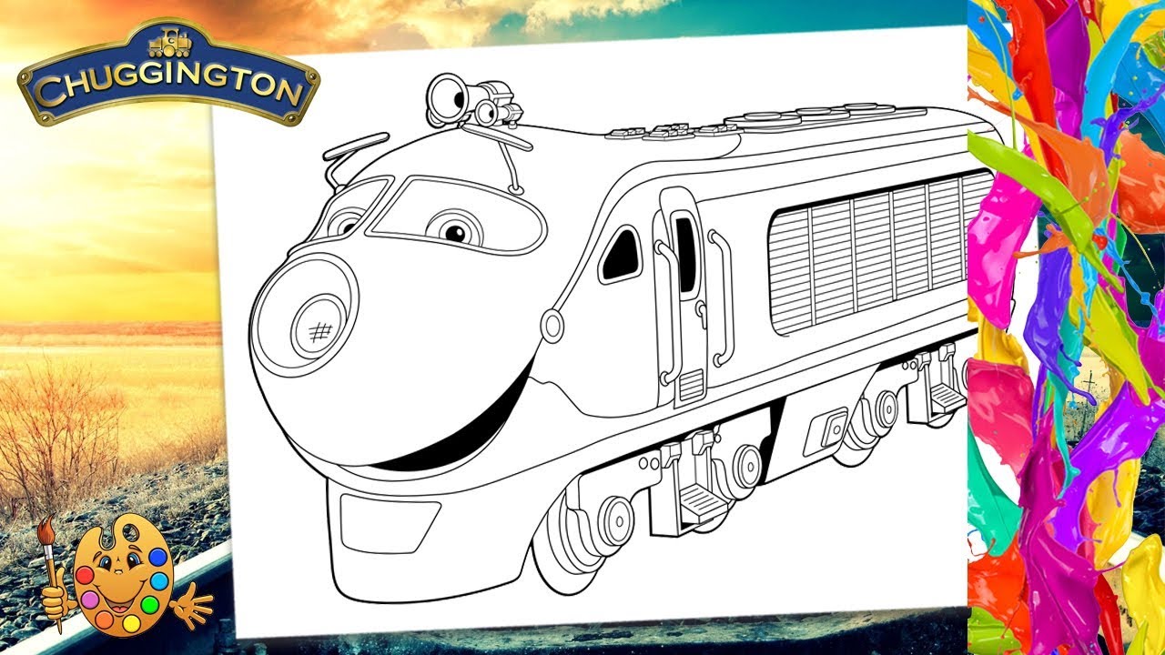 Coloring Chuggington : Koko | Coloring pages | Coloring book |