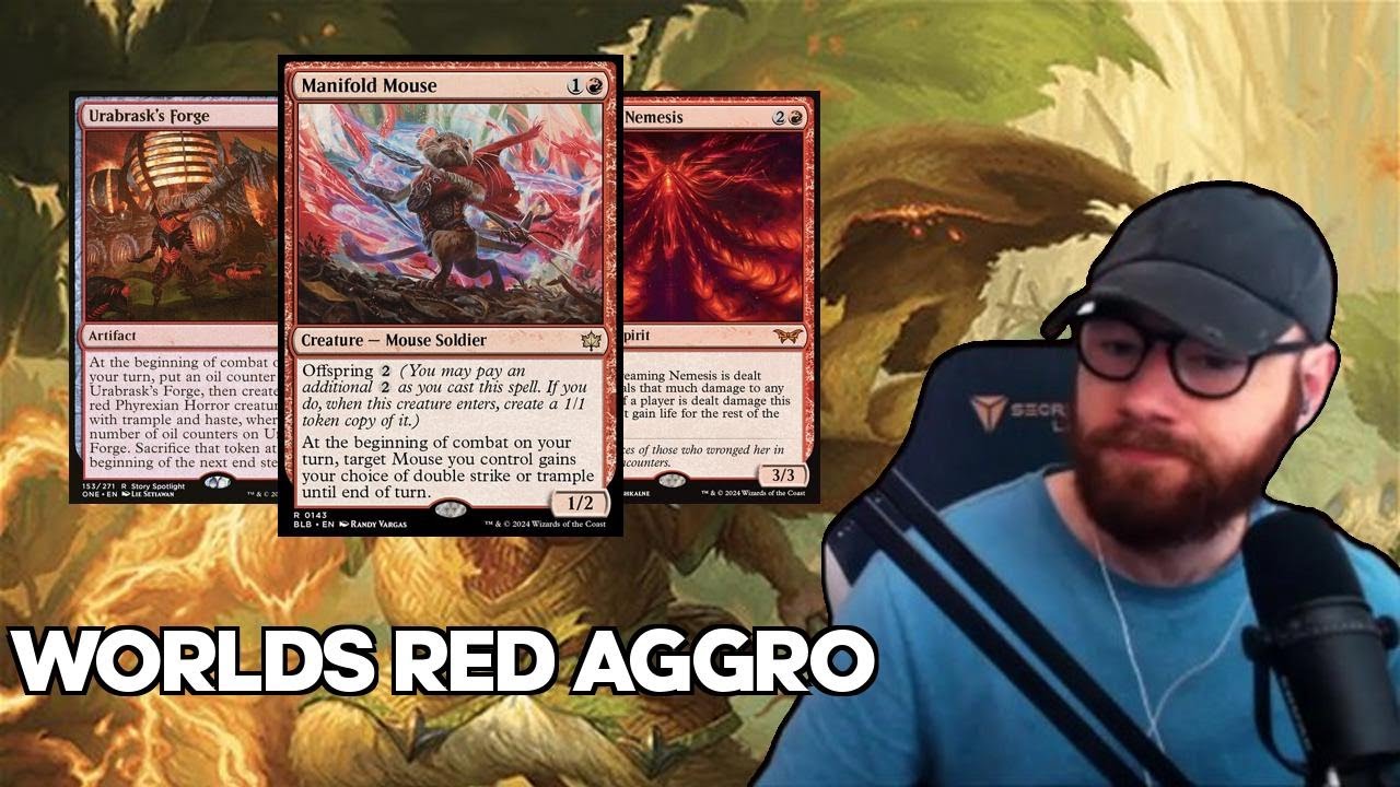 GIGACHAD Boomer Mono Red | Worlds Red Aggro | DSK Standard Bo3 | Mythic Rank | MTG Arena
