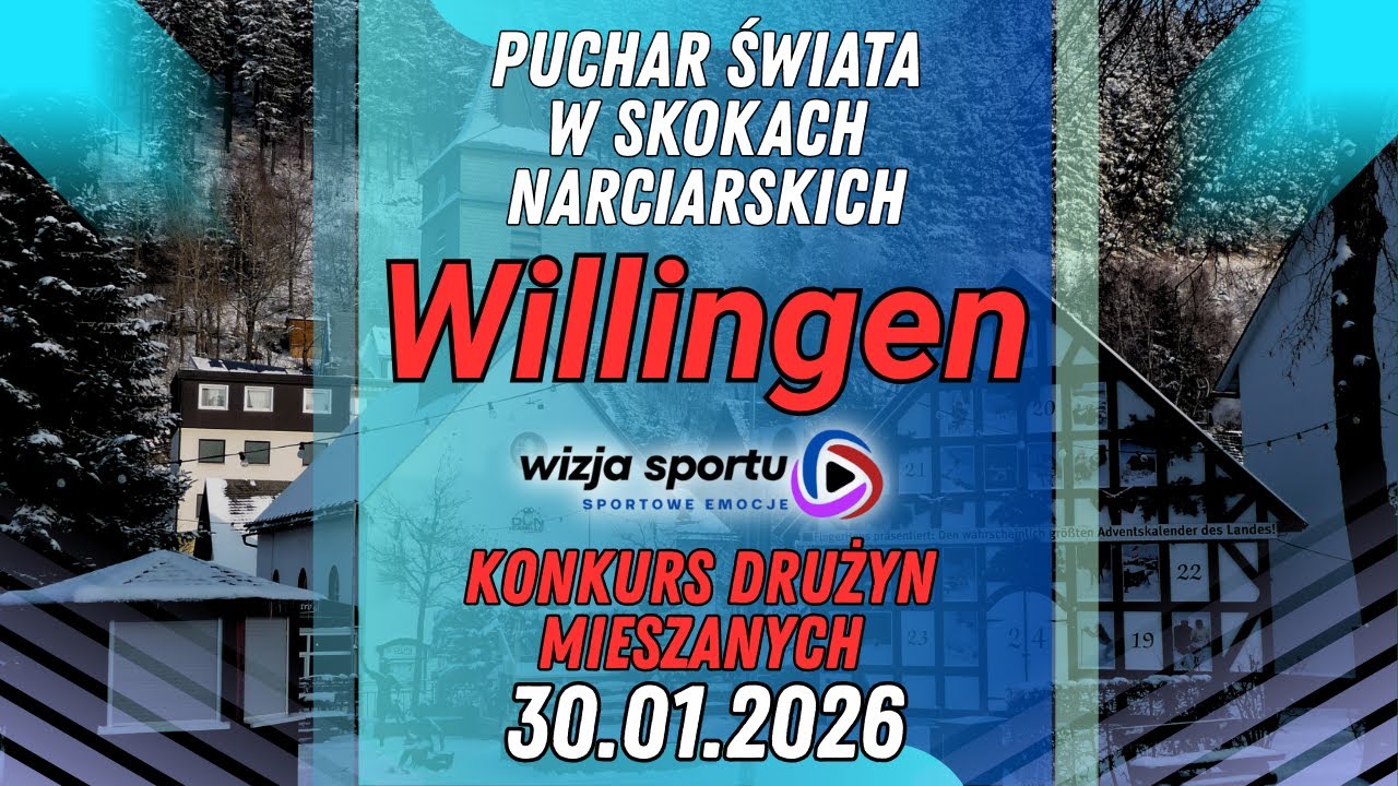 PUCHAR ŚWIATA W SKOKACH NARCIARSKICH: WILLINGEN - KONKURS PAR MIESZANYCH || RELACJA NA ŻYWO