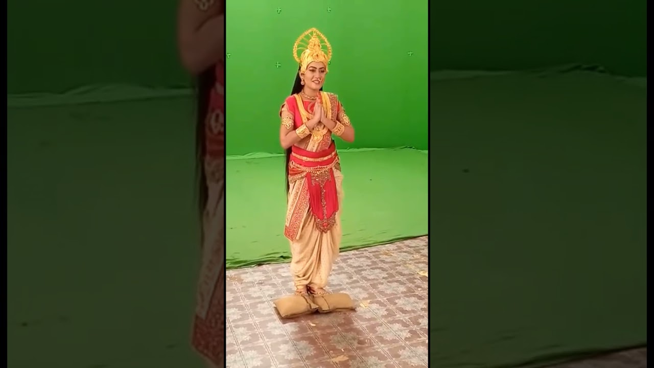 Watch me on Dharm Yodha Garud as Saraswati Devi at 7:30 PM only on Sab Tv #youtubeshorts #trending