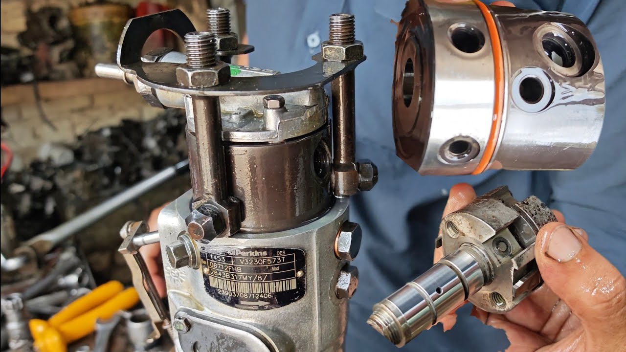 Fuel injection pump work Delphi - tractor diesel pump repair - Perkins 30kva generator diesel pump 