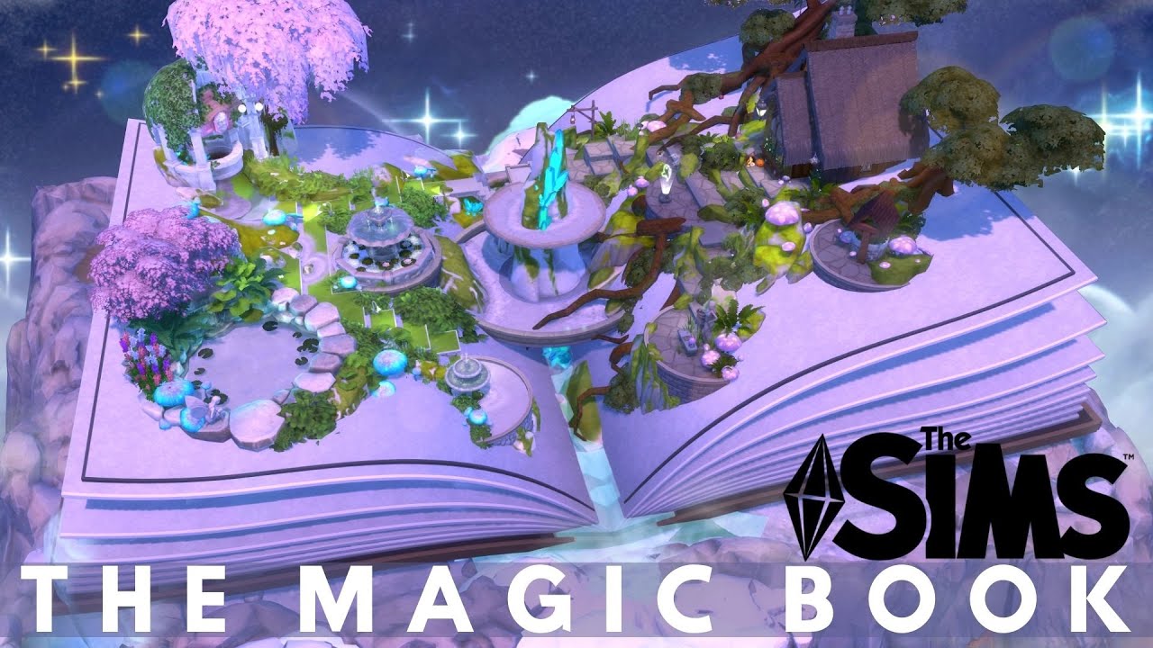 THE MAGIC BOOK | The Sims 4 Speed Build | NOCC