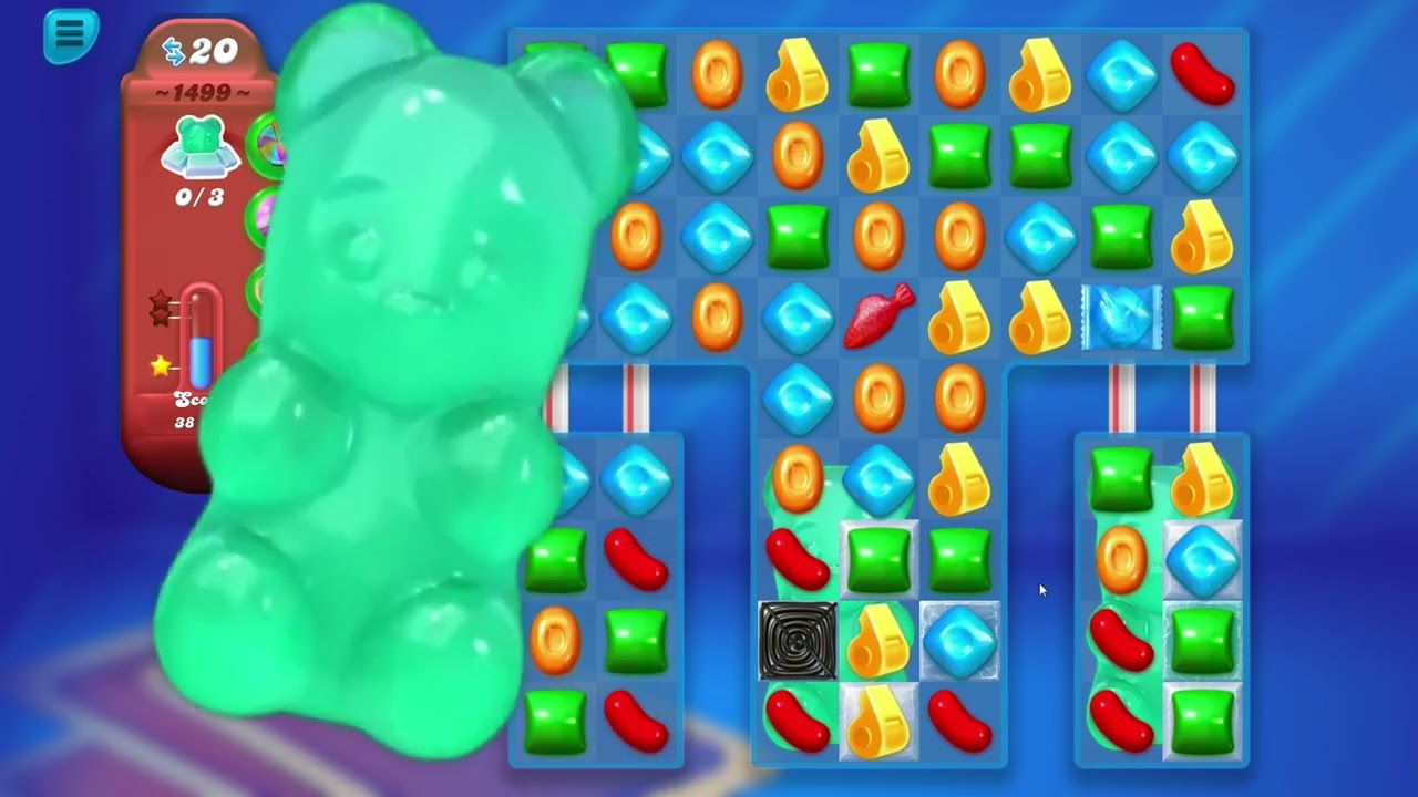 Candy Crush Soda Saga Level 1496-1500 Gameplay | Funny Games